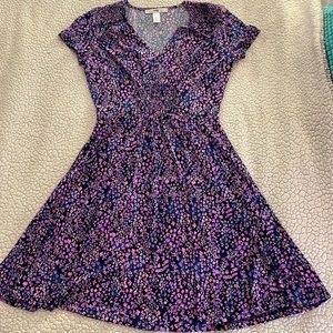 Purple floral Dress- Wisp Brand- Size 6
